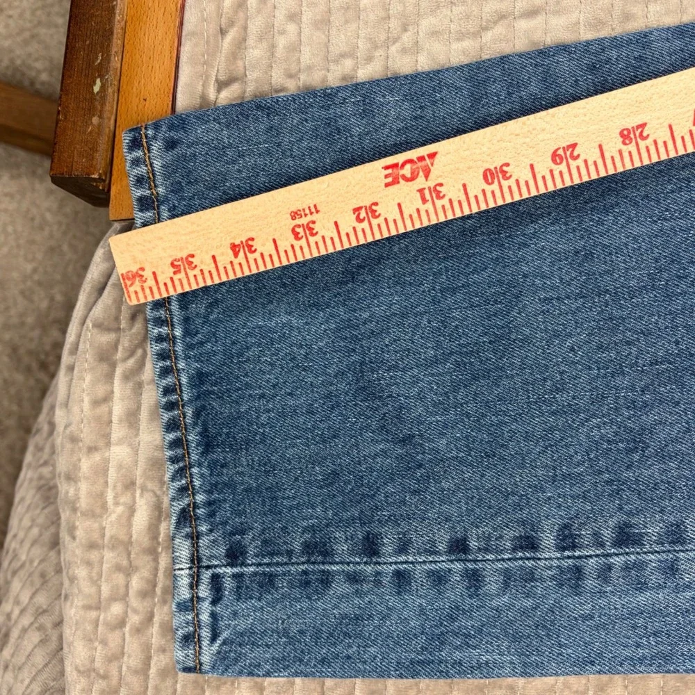 Levis 501‎ Original Fit Mens Blue Straight Leg Button Fly Jeans 40x38 00501-0194